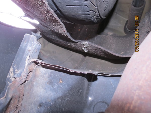 Nissan Altima Bad Pinch Weld